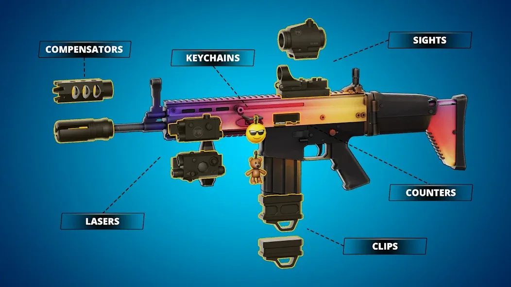 POLYWAR: 3D FPS online shooter (ПОЛИВАР) [МОД Меню] APK Android Screenshot 2