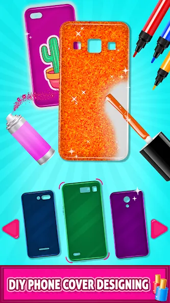 Mobile Phone Case DIY [МОД Много денег] APK Android Screenshot 4