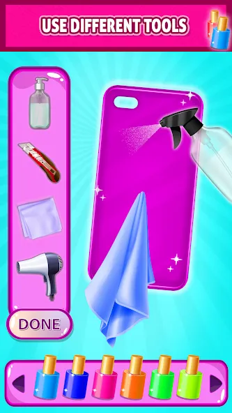 Mobile Phone Case DIY [МОД Много денег] APK Android Screenshot 5