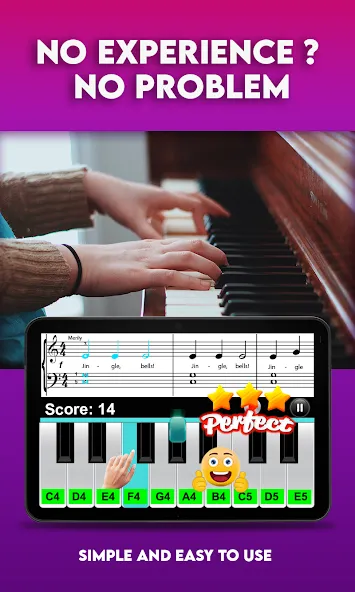 Real Piano Teacher [МОД Все открыто] APK Android Screenshot 1