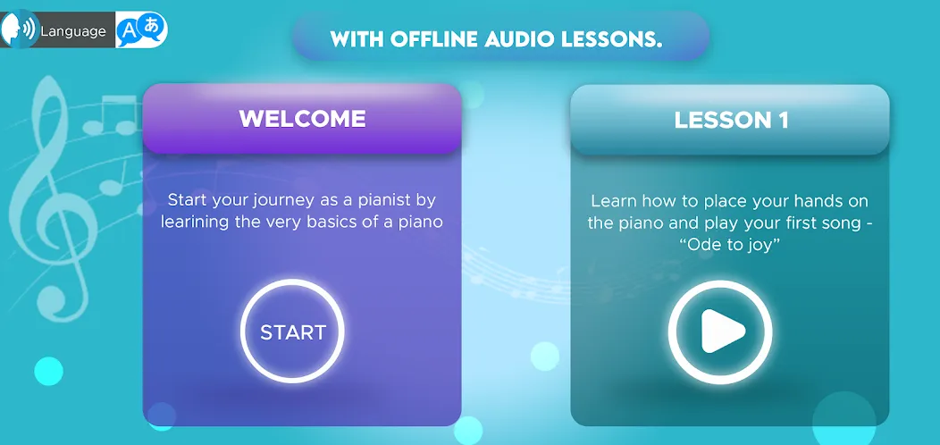 Real Piano Teacher [МОД Все открыто] APK Android Screenshot 3