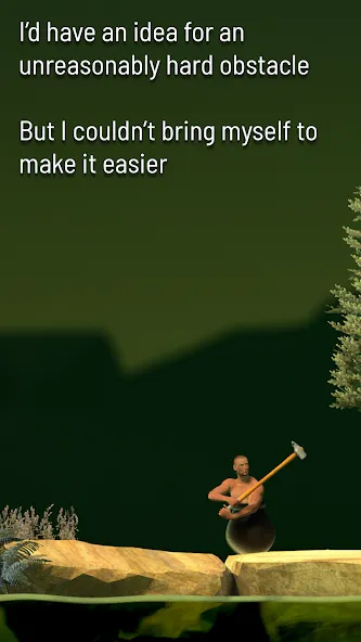 Getting Over It (Геттинговерит) [МОД Premium] APK Android Screenshot 2
