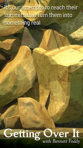 Getting Over It (Геттинговерит) [МОД Premium] APK Android Screenshot 5