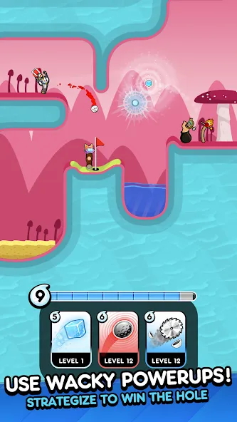 Golf Blitz (Гольф Блиц) [МОД Mega Pack] APK Android Screenshot 2