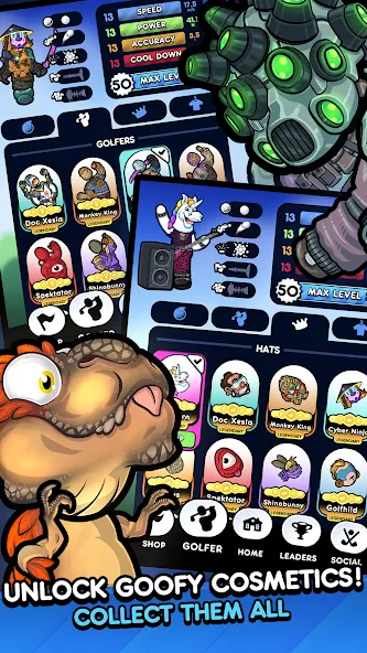 Golf Blitz (Гольф Блиц) [МОД Mega Pack] APK Android Screenshot 4