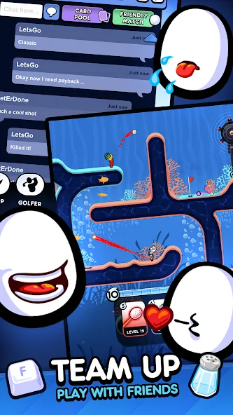 Golf Blitz (Гольф Блиц) [МОД Mega Pack] APK Android Screenshot 5