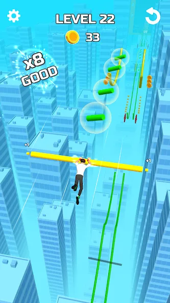Stunt Rails (тант Рэйлз) [МОД Mega Pack] APK Android Screenshot 1