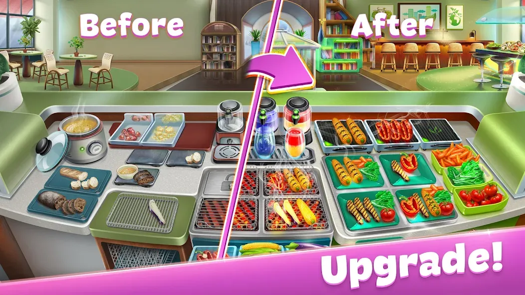 Cooking Fever: Restaurant Game [МОД Меню] APK Android Screenshot 4