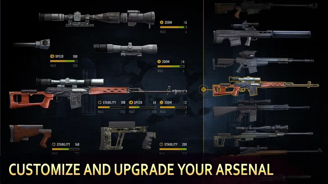 Sniper Arena: PvP Army Shooter [МОД Premium] APK Android Screenshot 2