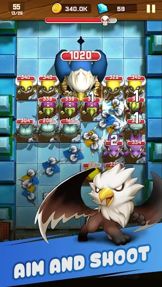 Monster Breaker Hero (Монстер Брейкер Герой) [МОД Много денег] APK Android Screenshot 2