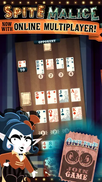 Spite & Malice [МОД Много денег] APK Android Screenshot 1