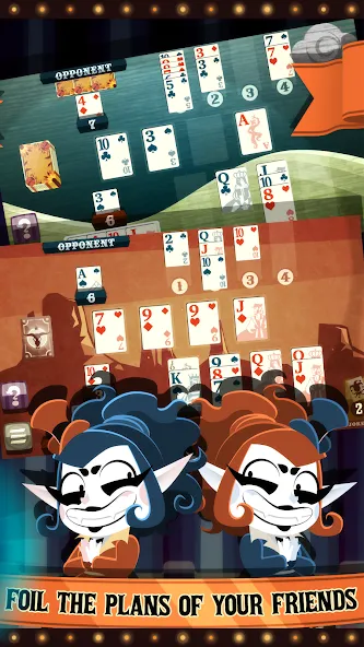 Spite & Malice [МОД Много денег] APK Android Screenshot 2