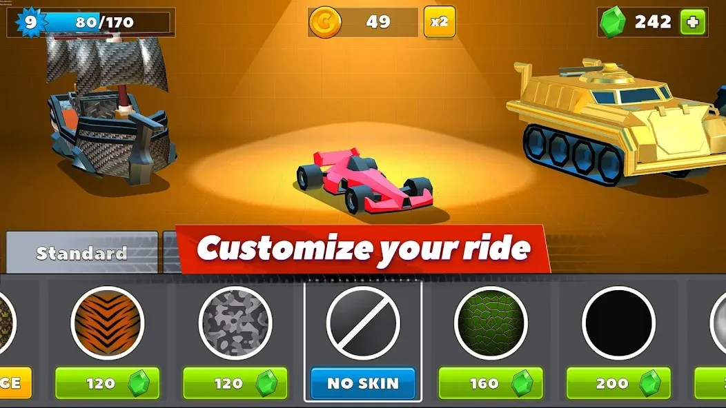 Crash of Cars (Краш оф Карс) [МОД Все открыто] APK Android Screenshot 2