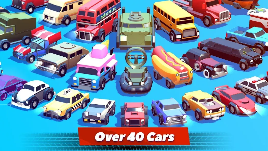Crash of Cars (Краш оф Карс) [МОД Все открыто] APK Android Screenshot 4