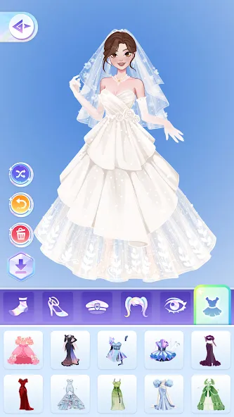 YoYa: Dress Up Fashion Girl (ЙоЯ) [МОД Mega Pack] APK Android Screenshot 3