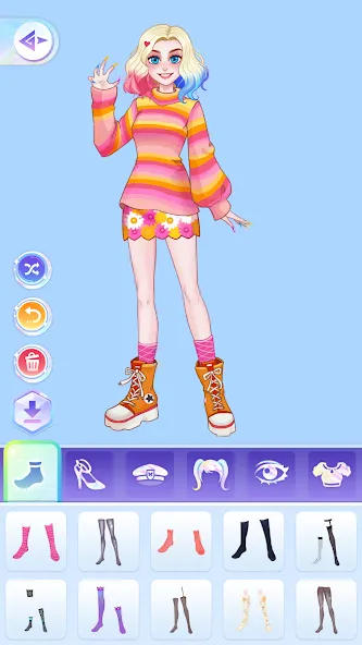 YoYa: Dress Up Fashion Girl (ЙоЯ) [МОД Mega Pack] APK Android Screenshot 4