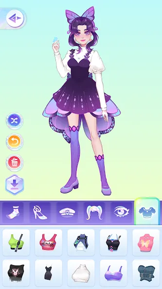 YoYa: Dress Up Fashion Girl (ЙоЯ) [МОД Mega Pack] APK Android Screenshot 5