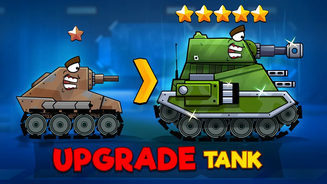 Tanks Arena io: Craft & Combat (Танки Арена ио) [МОД Меню] APK Android Screenshot 4