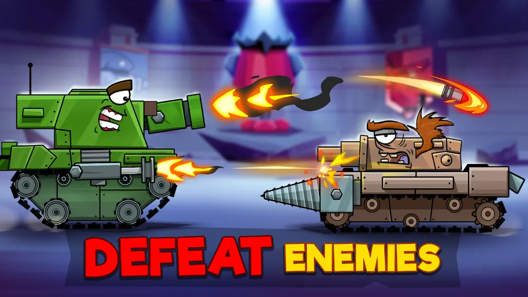 Tanks Arena io: Craft & Combat (Танки Арена ио) [МОД Меню] APK Android Screenshot 5