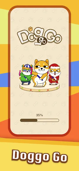 Doggo Go - Meme, Match 3 Tiles (Догго Го) [МОД Все открыто] APK Android Screenshot 1