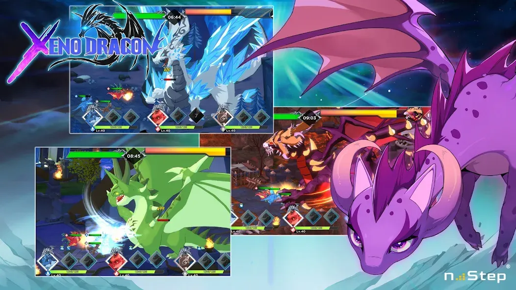 Xeno Dragon (Ксено Драгон) [МОД Все открыто] APK Android Screenshot 2