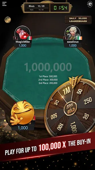 GGPoker UK - Real Online Poker (Покер Великобритания) [МОД Много денег] APK Android Screenshot 3