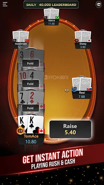GGPoker UK - Real Online Poker (Покер Великобритания) [МОД Много денег] APK Android Screenshot 4
