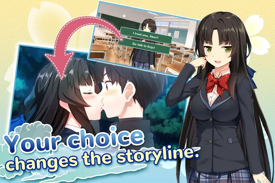 Moe! Ninja Girls/Sexy School [МОД Бесконечные монеты] APK Android Screenshot 4