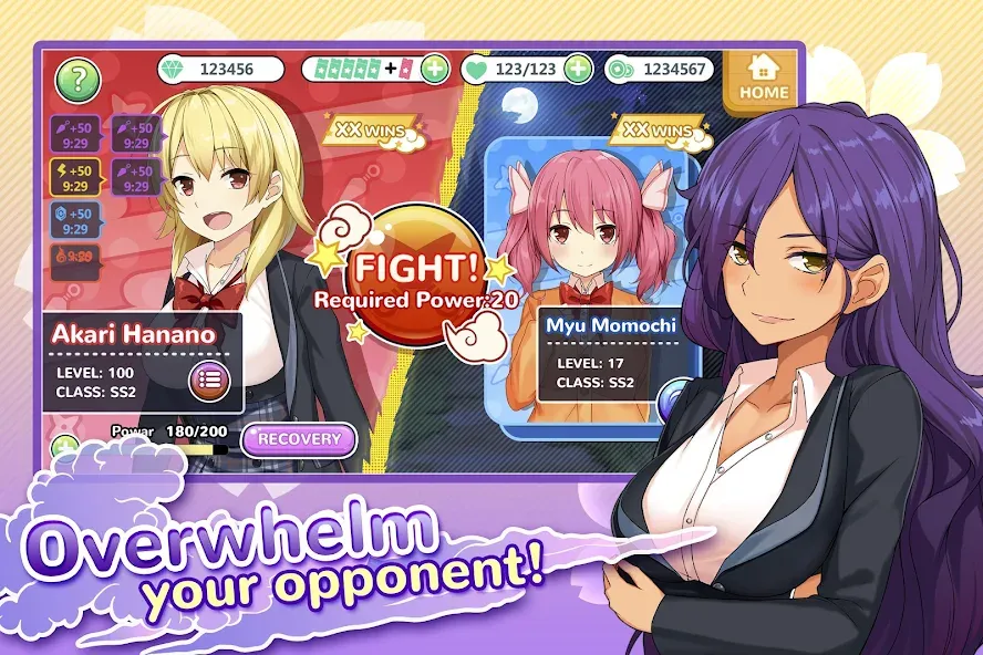 Moe! Ninja Girls/Sexy School [МОД Бесконечные монеты] APK Android Screenshot 5