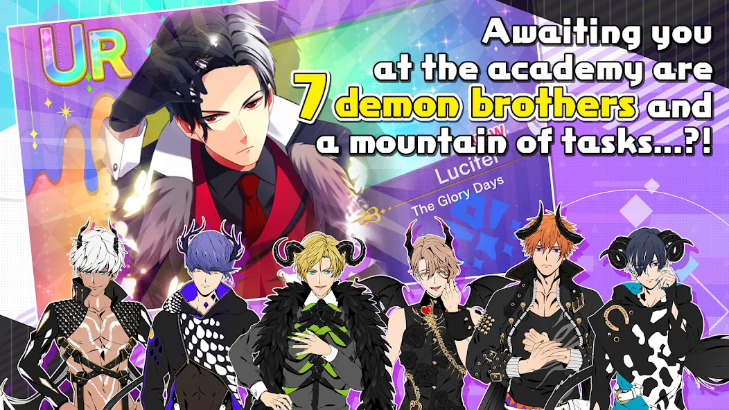 Obey Me! Anime Otome Sim Game [МОД Все открыто] APK Android Screenshot 2