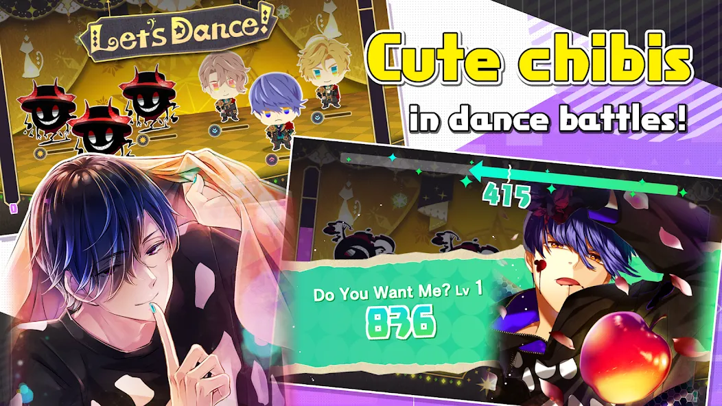 Obey Me! Anime Otome Sim Game [МОД Все открыто] APK Android Screenshot 4