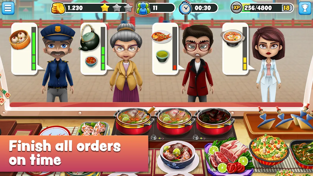 Food Truck Chef™ Cooking Games (Фуд Трак Шеф) [МОД Premium] APK Android Screenshot 2