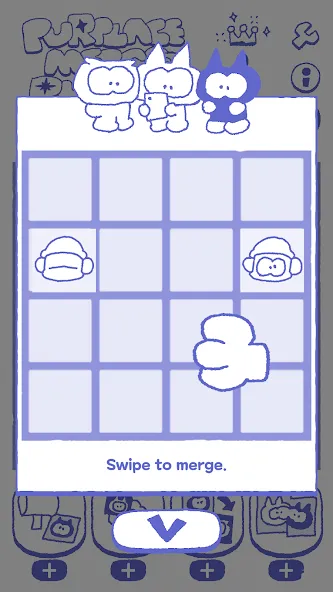 PURPLACE Merge Puzzle (Парплейс Мрдж Паззл) [МОД Все открыто] APK Android Screenshot 2