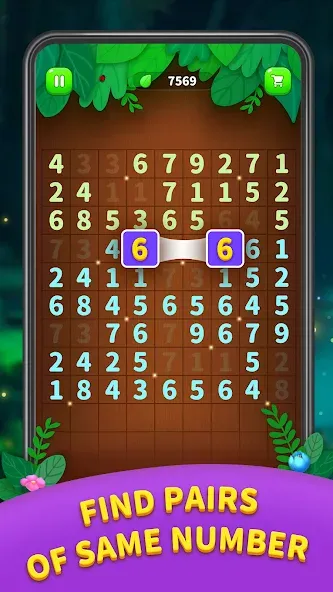 Number Match - Ten Pair Puzzle (Намбер Матч) [МОД Меню] APK Android Screenshot 1