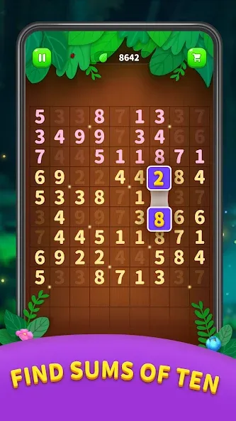 Number Match - Ten Pair Puzzle (Намбер Матч) [МОД Меню] APK Android Screenshot 2
