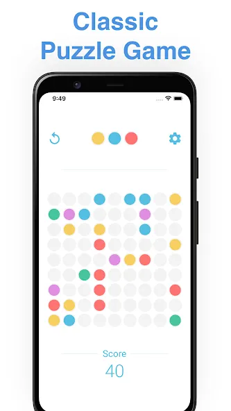 Color Lines (Цолор Линес) [МОД Много денег] APK Android Screenshot 1
