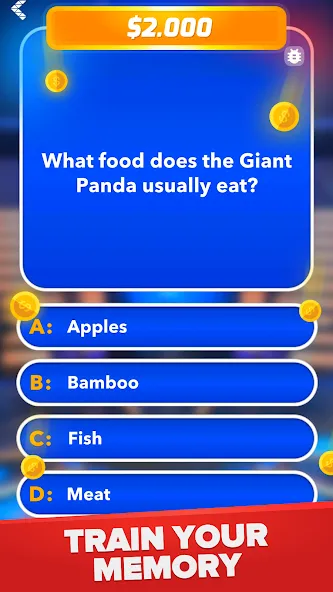 Millionaire - Quiz & Trivia [МОД Меню] APK Android Screenshot 2