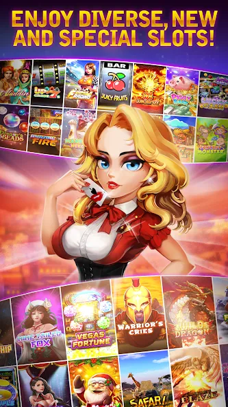 Cash Bay Casino - Slots game (Кэш Бэй Казино) [МОД Меню] APK Android Screenshot 5
