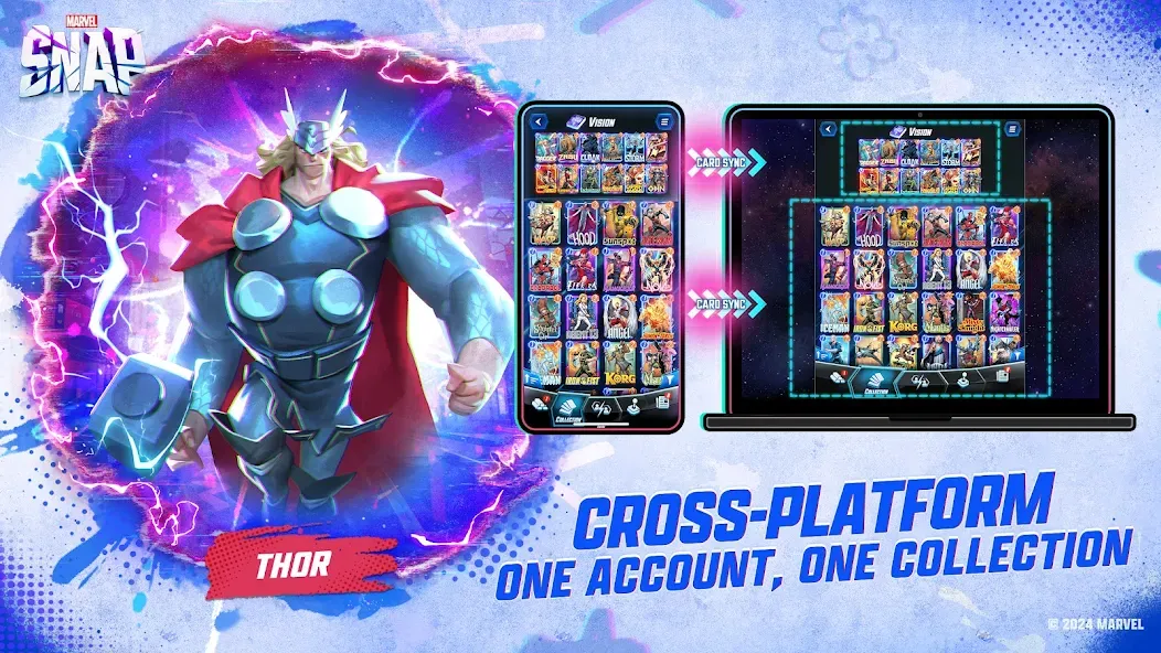 MARVEL SNAP (МАРВЕЛ СНЭП) [МОД Mega Pack] APK Android Screenshot 5