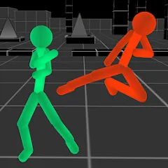 Stickman Fighting Neon Warrior [МОД Unlocked] APK Android