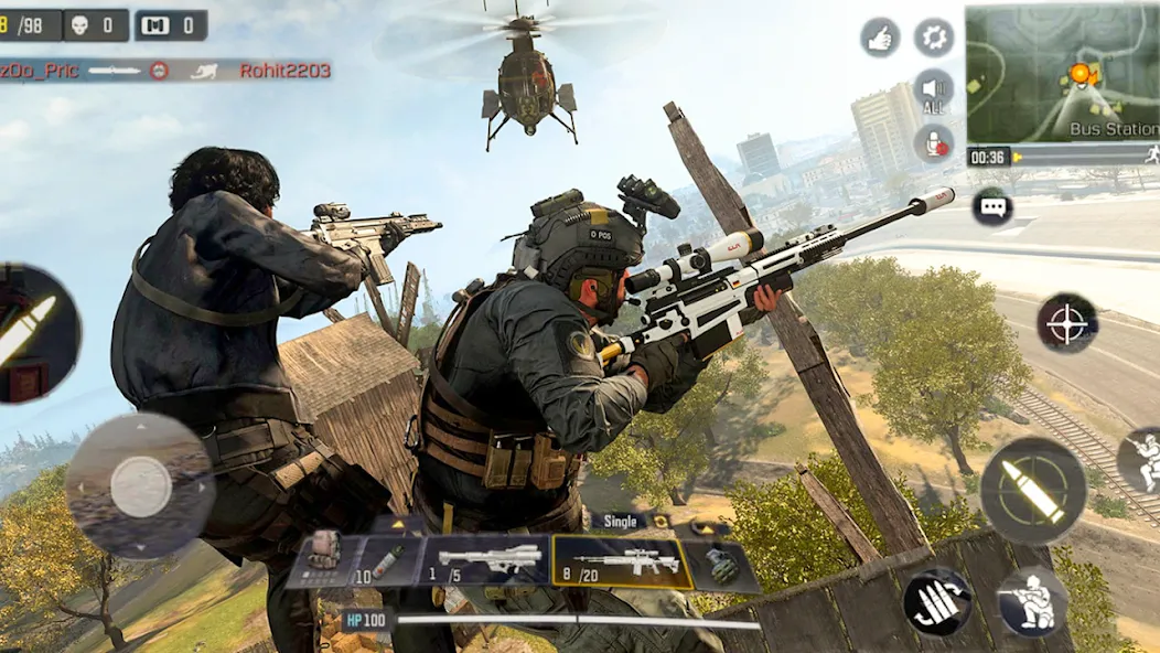 Cover Target: Offline Sniper [МОД Меню] APK Android Screenshot 3