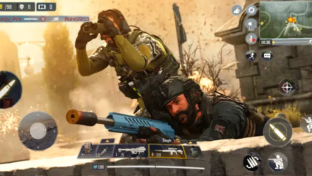 Cover Target: Offline Sniper [МОД Меню] APK Android Screenshot 5