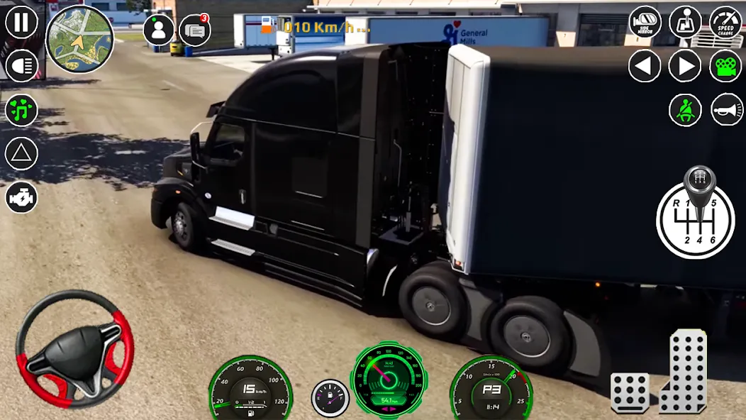 American Cargo City Driving 3D [МОД Много денег] APK Android Screenshot 4