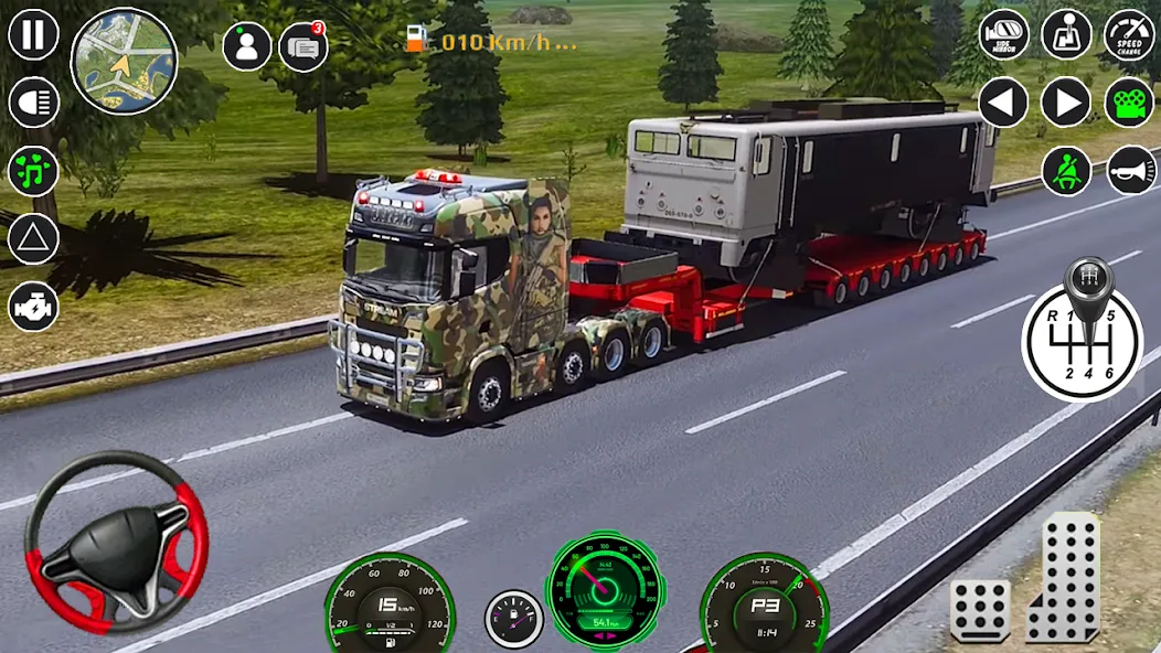 American Cargo City Driving 3D [МОД Много денег] APK Android Screenshot 5