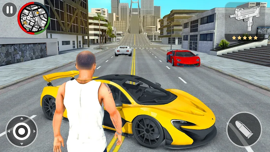 Grand City Vegas Crime Games (Гранд Сити Вегас Крайм Геймс) [МОД Mega Pack] APK Android Screenshot 2