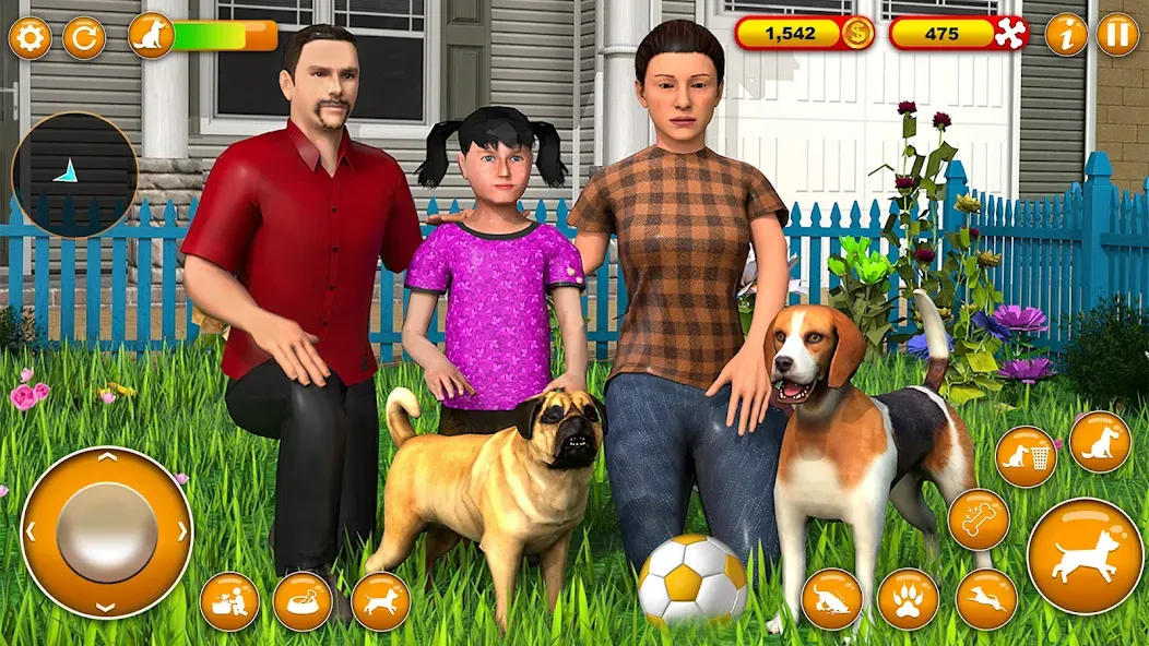 Pet Dog Family Adventure Games [МОД Mega Pack] APK Android Screenshot 5