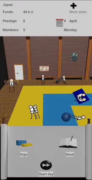 My Judo Dojo (Мой Дзюдо Додз Моя Дзюдо Додз) [МОД Unlocked] APK Android Screenshot 3