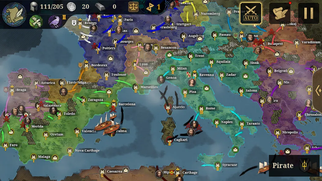 European War 7: Medieval (Европейская война 7) [МОД Меню] APK Android Screenshot 4