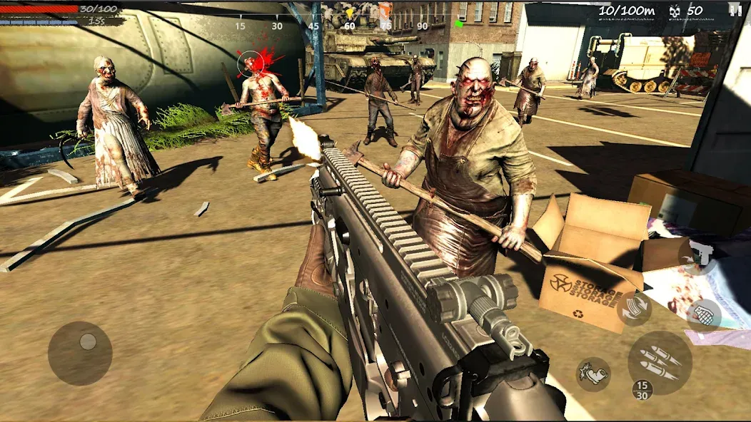 Zombie Game:Trigger Survivor (Зомби Гейм) [МОД Premium] APK Android Screenshot 2