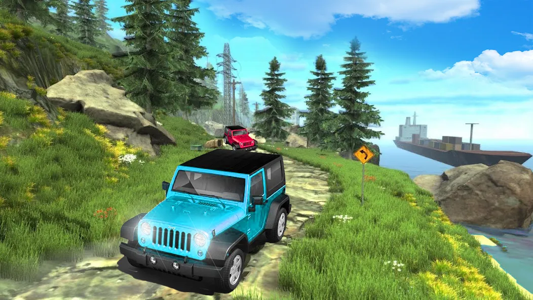 4X4 Offroad SUV Driving Games [МОД Много денег] APK Android Screenshot 3